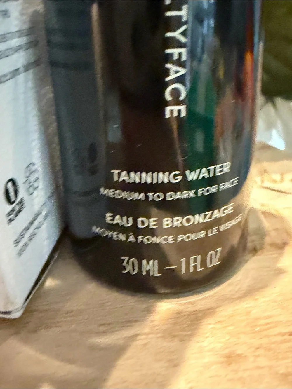 Saltyface Tanning Water for Face medium to dark 1 fl oz NEW IN BOX